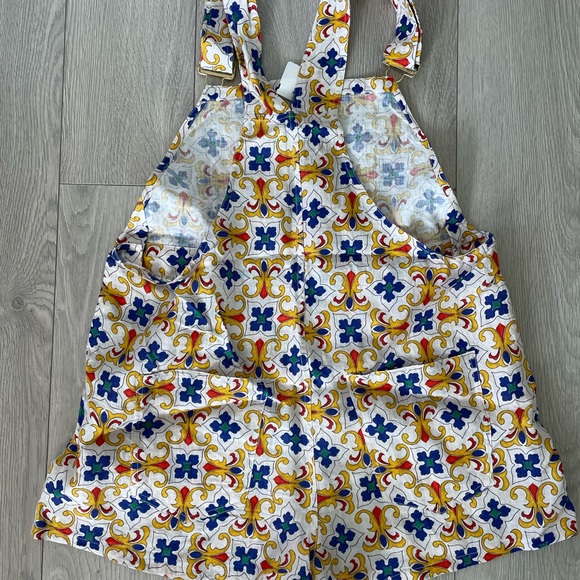 Weworewhat Linen Shortalls - Picture 5 of 6